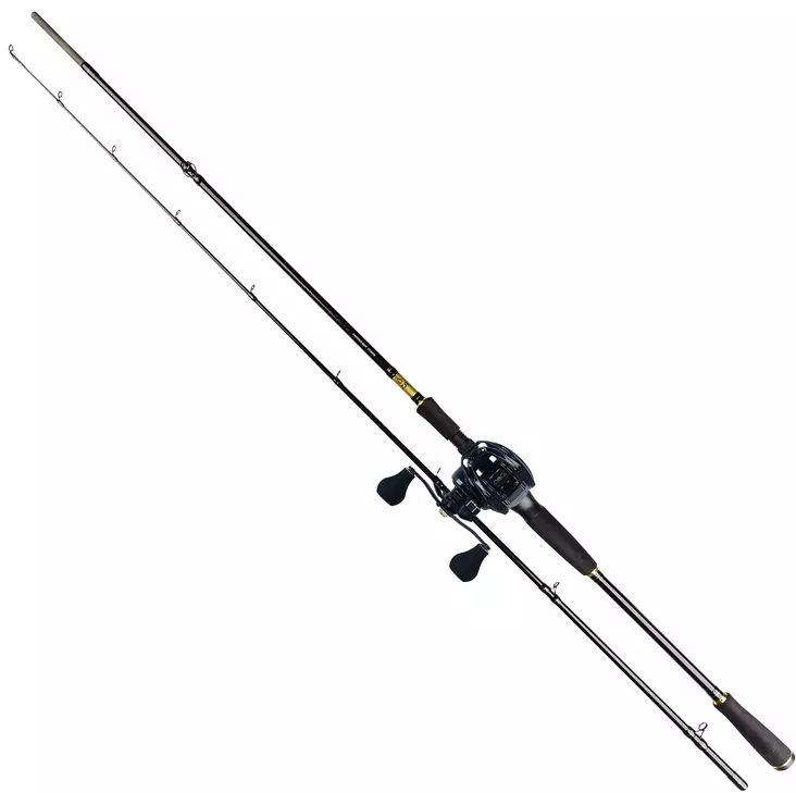Daiwa PT150HL 7'7" 30-80g Multirolle-Set - Casting Multiplier Rollen - 5055545255038 - 1
