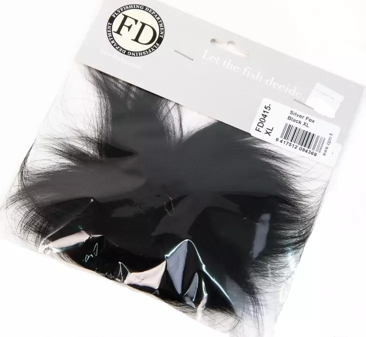 FD, Silberfuchs XL - Natürliche Fliegenmaterialien - 6417512094368 - 1
