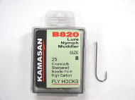 KAMASAN B820 Locken-Nymphe Muddler - Fliegenhaken - 0699900001608 - 1