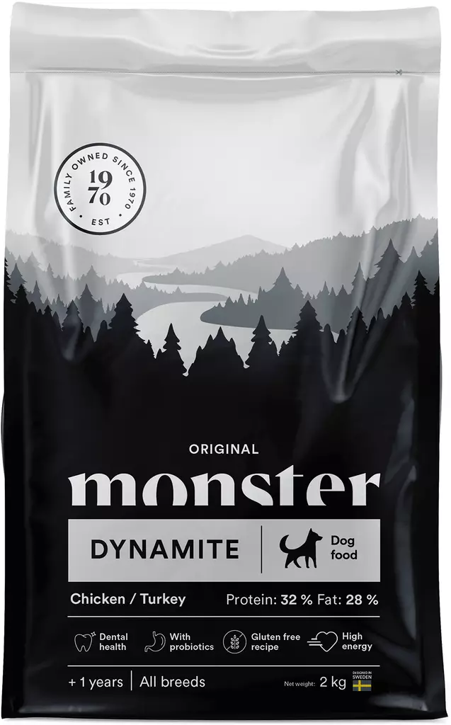 Monster Dog Adult Dynamite 12kg - - 7350040124628 - 1