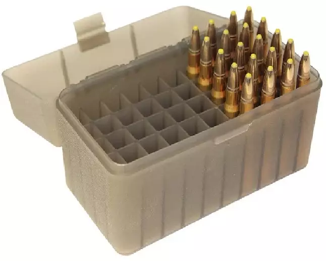 MTM Patronenbox RM50-41, rauchblau - Produkte zur Seenpflege - 026057213828 - 1