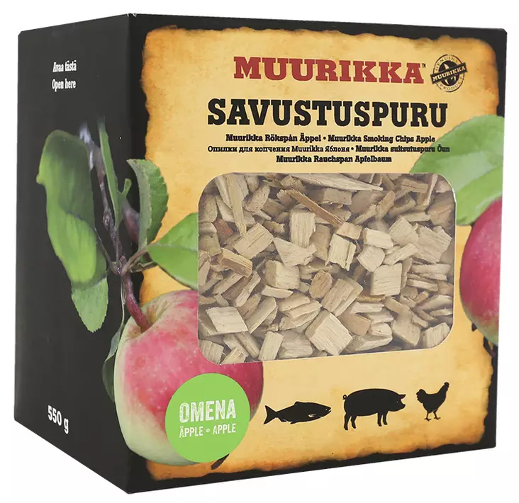 Muurikka Räucherspäne Apfel 2L - Muurikka Pfannen, Smoker, Kochen - 6412450671008 - 1