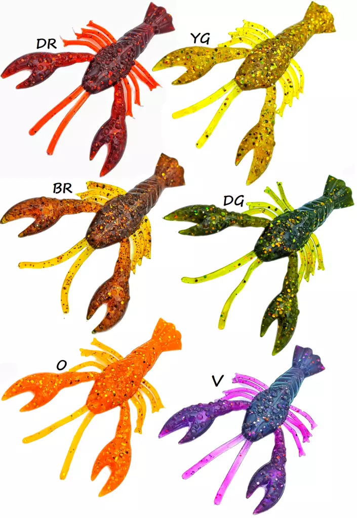 Orka King Crab 7,5 cm, Krabben-Jig - Jigs und Shads - orkakingcrab8 - 1