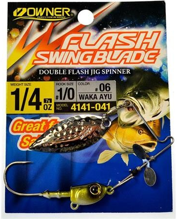 Owner Flash Swing Blade Spinnerbait - Liegen - 495387300278 - 1