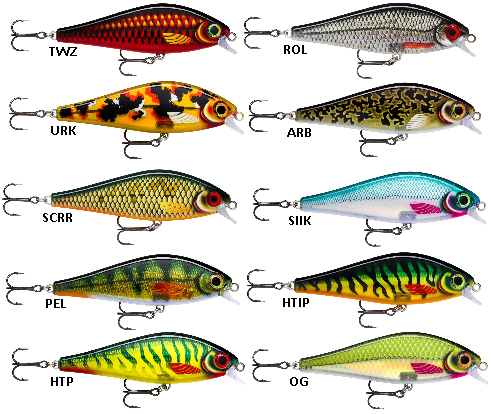 Rapala Super Shadow Rap 11cm 38g - Wobbler - 02267731808 - 1