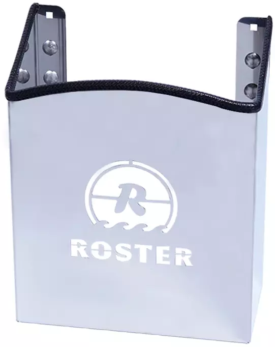 Boxenhalter für das Geländer, Edelstahl - Rutenhalter und Rutenständer - 6417512519298 - 1