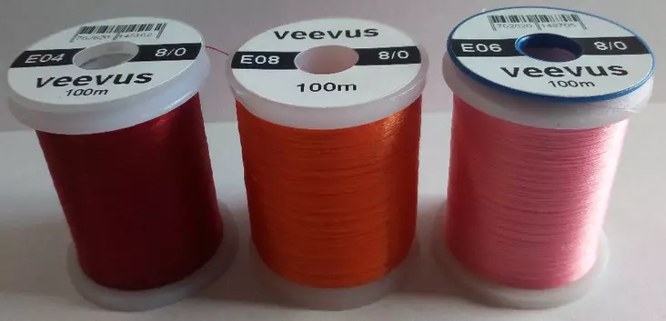 Veevus 8/0 Bindegarn, 100m - Fliegenbindeschnüre und -drähte - 06999145963278 - 1