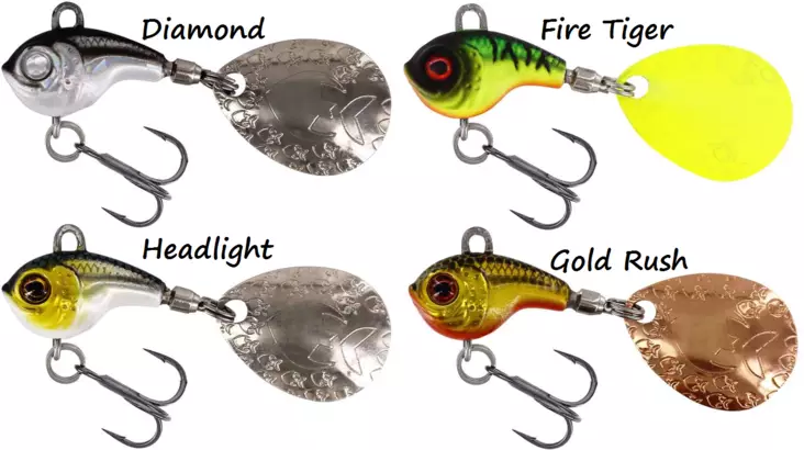 Westin Dropbite SpinTail 1,8cm 9g - Liegen - P101-000-098 - 1