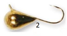 Wolfram Mormyska 3,5g, 2 Stück - Balanspieße, stehende Spieße, Mormyschen - 7340010373958 - 1