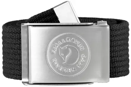 Fjällräven 1960 Logo Gürtel, Schwarz - Fjällräven Zubehör - 7323450849719 - 1
