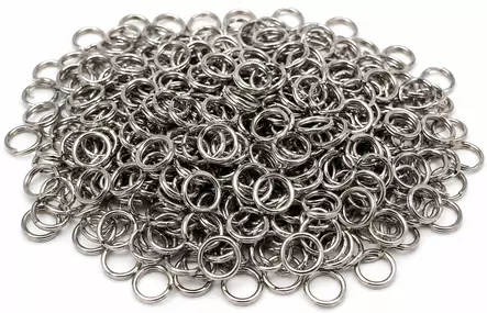 G.T.R Köderring 100Stk 9mm - Vorfachmaterialien und Schnüre - 1400-100-9 - 1
