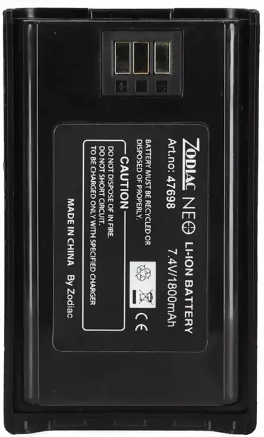 Zodiac Akku NEO schwarz 1800mAh - - 7036094769809 - 1