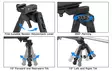 UTG Recon 360 TL Picatinny Zweibein 20-30cm - Waffenaccessoires - 4717385556119 - 5