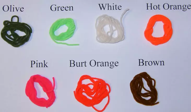 Chenille 2mm - Synthetische Fliegenmaterialien - 6430028183579 - 1