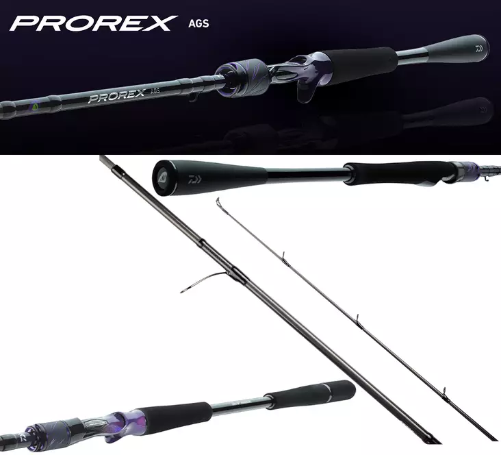 Daiwa Prorex AGS 7' 5-25g, Universal - Baitcasting- und Spinnruten - 5055545251849 - 1