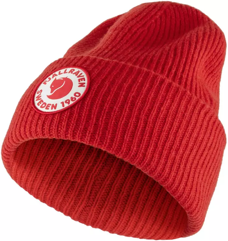 Fjällräven 1960 Logo Hut, Mütze, Echtes Rot - Fjällräven Kopfbedeckungen - 7323450635299 - 1