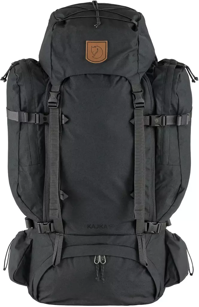 Fjällräven Kajka 100, Rucksack Kohleschwarz - Fjällräven Rucksäcke - 7323451021749 - 1