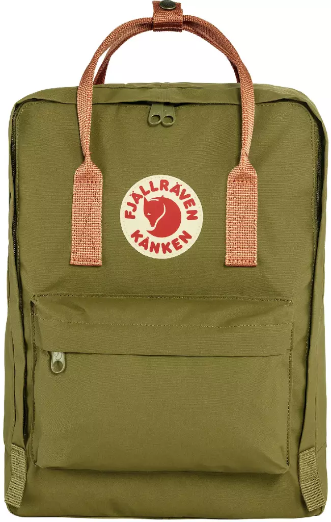 Fjällräven Kånken-Rucksack, Blattgrün-Pfirsichsand - Fjällräven Kånken - 7323450857639 - 1