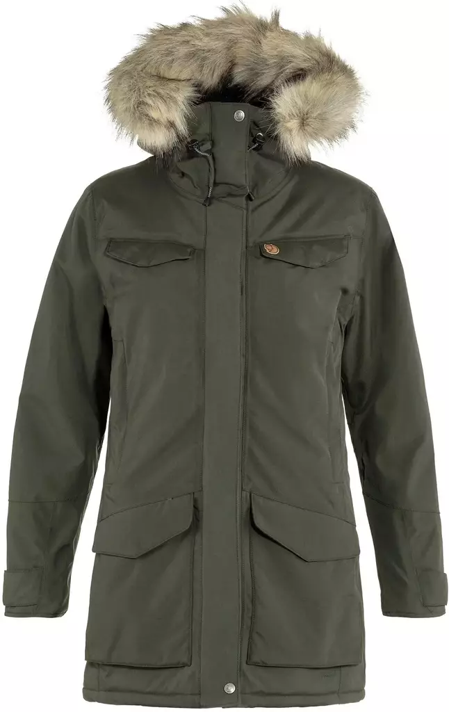 Fjällräven Nuuk Parka W, Tiefer Wald - Fjällräven Winterjacken - 86369 - 1