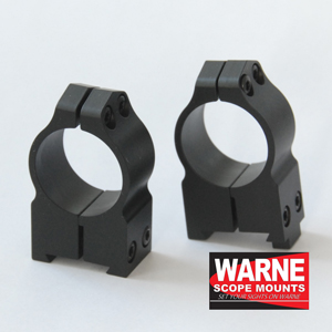 Zielfernrohrmontage Warne CZ550 19mm/25,4mm - Fernglasständer und Objektivschutz - 656813010929 - 1