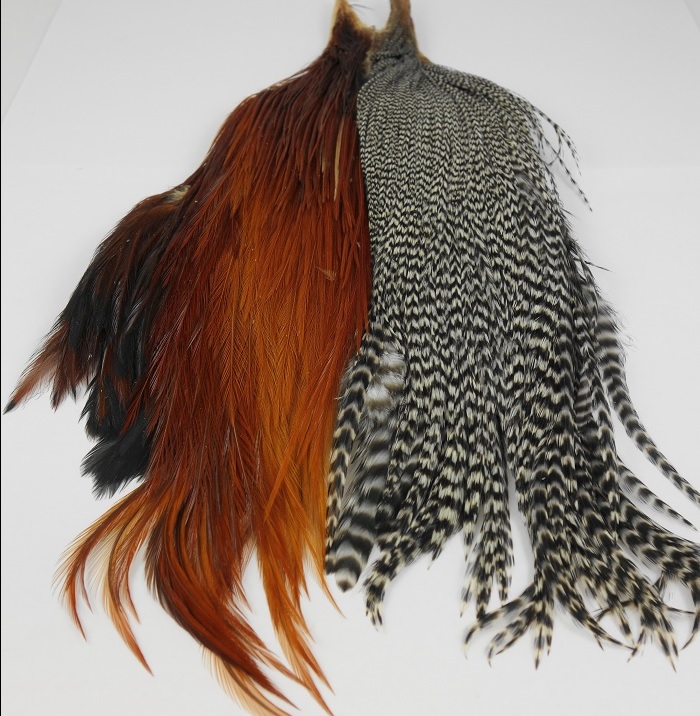 Metz Combo niedrige Stufe #3, Grizzly/Braun - Natürliche Fliegenmaterialien - 052857903829 - 1