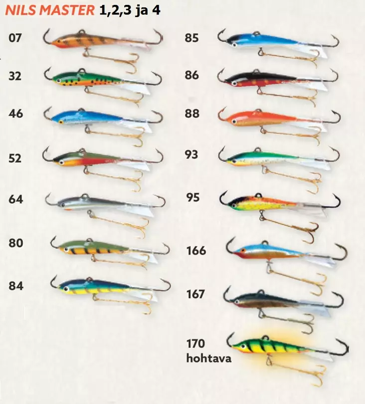 Nils Master Balanceköder 6g/40mm - Balanspieße, stehende Spieße, Mormyschen - 6416311040859 - 1