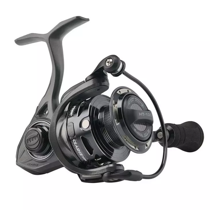 Penn Clash II 2500 - offene Spule - Baitcastingrollen - 031324174689 - 1