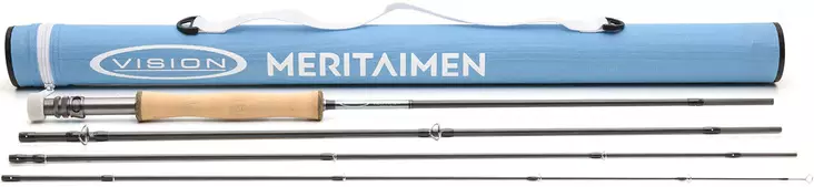 Fliegenrute, Vision Meerforelle 9' 8# 4-teilig - Fliegenfischerruten und Sets - 6417512850179 - 1