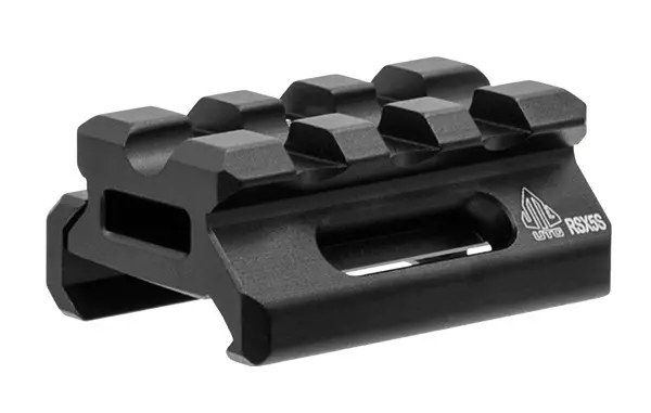 UTG Picatinny Super Slim Riser, Erhöhungsschiene - Fernglasständer und Objektivschutz - 4717385552029 - 2
