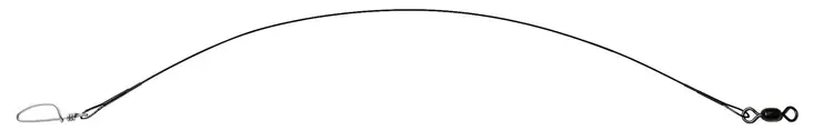 VMC Turnier Drahtvorfach 15cm 18kg - Vorfachmaterialien und Schnüre - 043193140719 - 1
