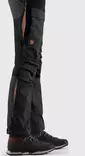 Fjällräven Keb Curved W 550 - Schwarz - Fjällräven Hosen - 7323450450502a - 7