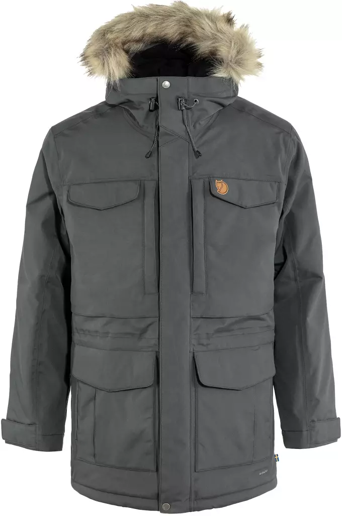 Fjällräven Nuuk Parka M, Basalt - Fjällräven Winterjacken - 86668BA - 1