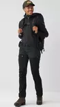 Fjällräven Keb W Reg, 550 - Schwarz - Fjällräven Hosen - 7392158849642B - 3