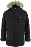 Fjällräven Nuuk Parka M, Schwarz - Fjällräven Winterjacken - 80665B - 1