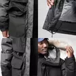 Fjällräven Polar Expedition Parka, Schwarz - Fjällräven Winterjacken - 87173IGB - 5
