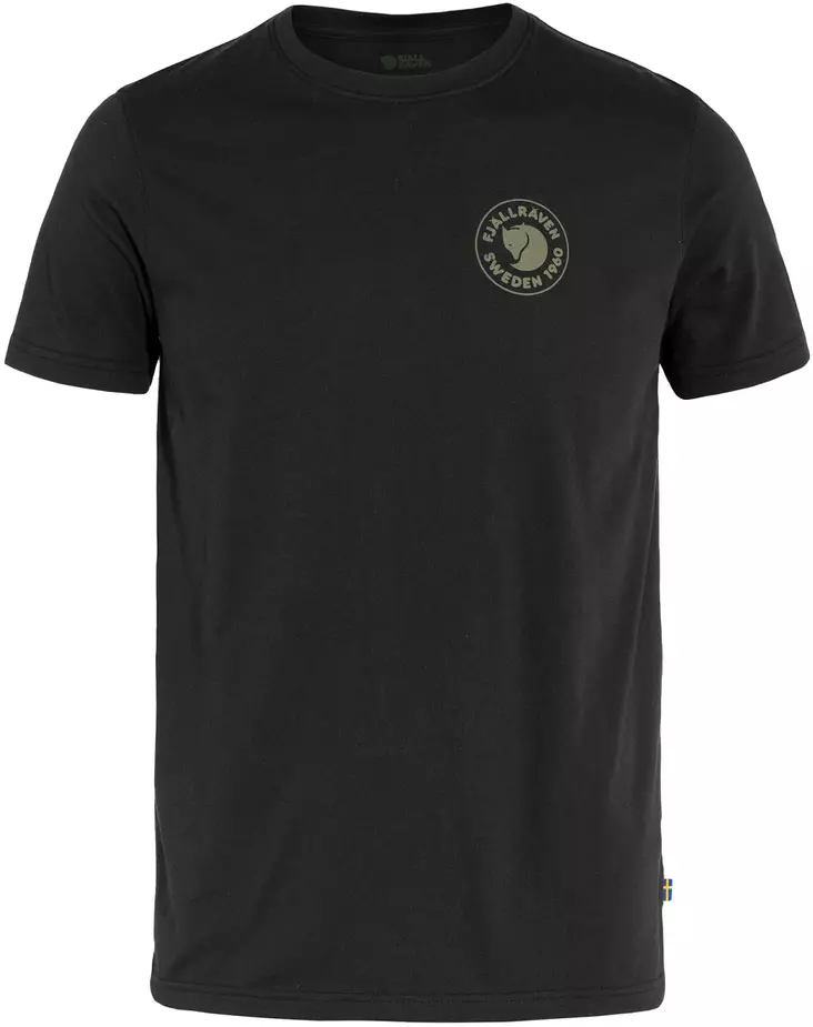 Fjällräven 1960 Logo T-Shirt M, Schwarz - Fjällräven Hemden - 87313B - 1