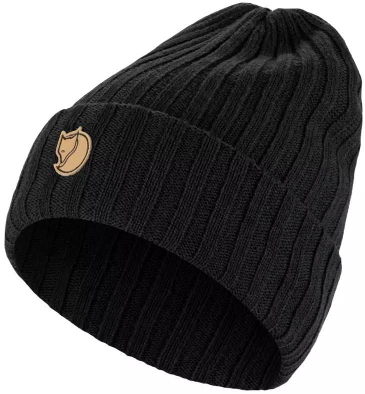 Fjällräven Byron Hut, Mütze, Schwarz - Fjällräven Kopfbedeckungen - F77388B - 1
