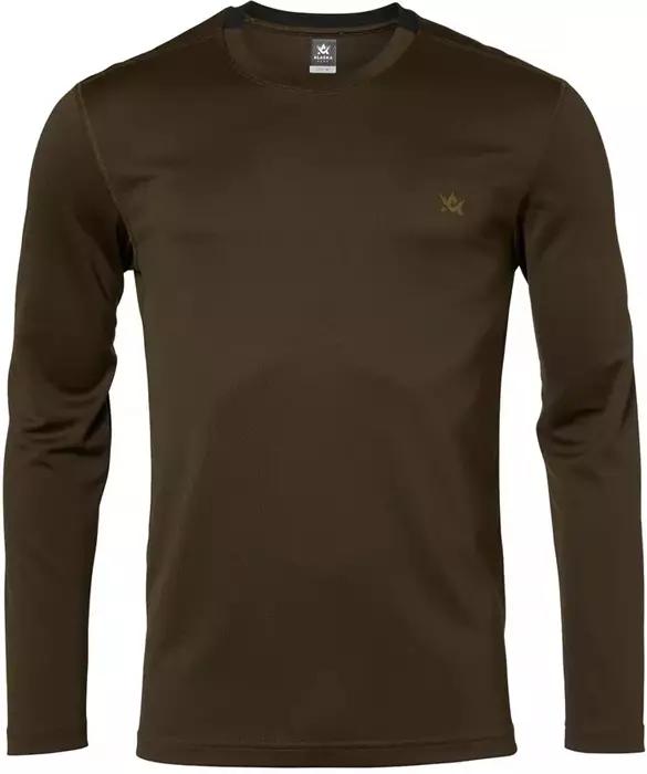 Alaska CoolDry langärmliges Hemd Braun - Alaska Shirts und Unterwäsche - 5230002SB - 1