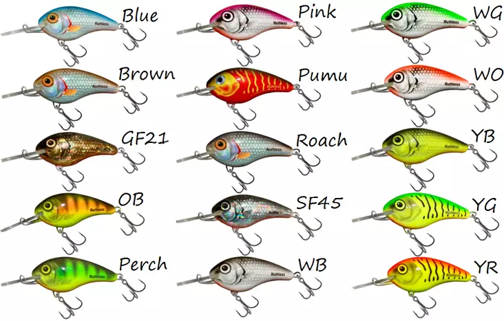 Ruthless Rattlin Crank Deep 6,5cm - Wobbler - RUTHLESSRCD - 1