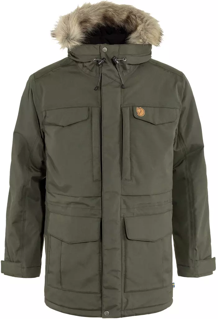 Fjällräven Nuuk Parka M, Tiefwald - Fjällräven Winterjacken - 80665DF - 1