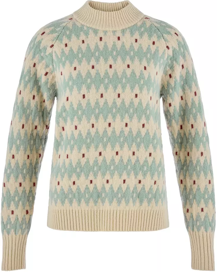Fjällräven Övik Jacquard Strick, Wollpullover - Fjällräven Hemden - F14600299MG - 1