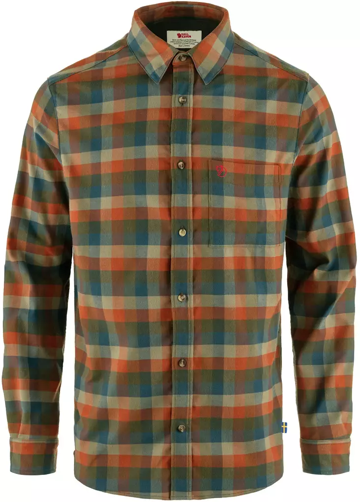 Fjällräven Lappland Stretch Flanell - Fjällräven Hemden - F12600195LGAL - 1