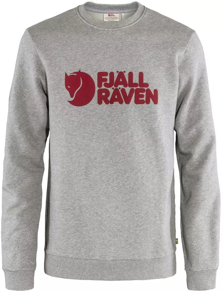Fjällräven Logo Sweatshirt, Herren - Fjällräven Hemden - F84142GM - 1