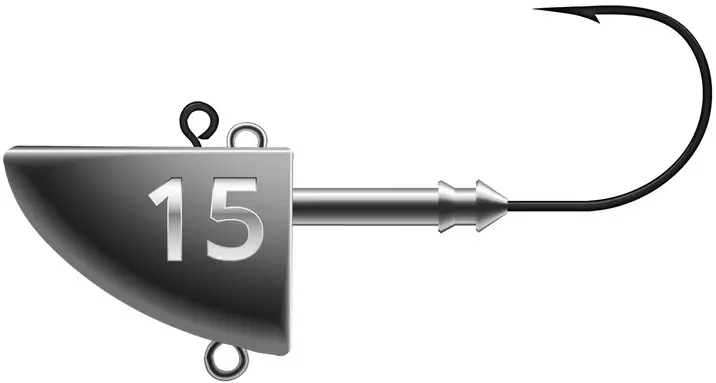 K.P Mustad Fischkopf Vertic 4/0 - Jig-Ausrüstungen - FHV3-M - 1