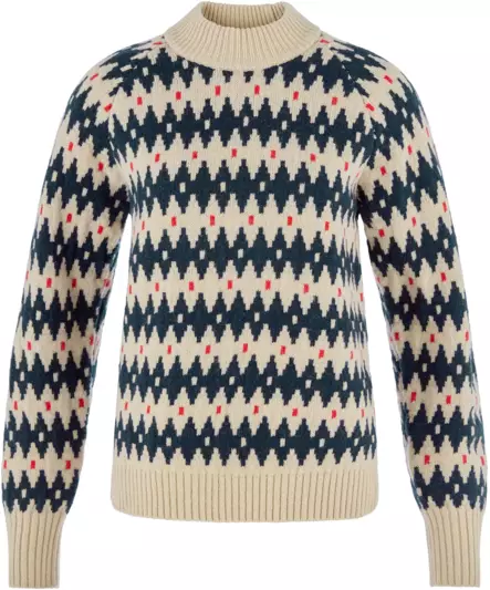 Fjällräven Övik Jacquard Strickpullover, Damenpullover - Fjällräven Hemden - F14600299DN - 1