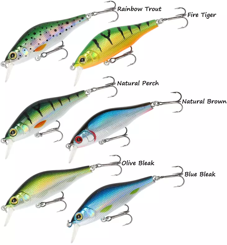 Mikado Lightning 7cm 8,3g - Wobbler - PWF-LG-70N - 1