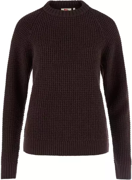 Fjällräven Övik Waffle Knit W, Black Oak - Fjällräven Hemden - F14600259BO - 1