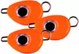 K.P. Cheburashka UV Orange Gewicht, 3 Stück - Jig-Ausrüstungen - 3-KPCHW-O - 1