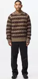Fjällräven Övik Jacquard Strickpullover, Pullover aus Wolle - Fjällräven Hemden - F12600358SBBO - 3