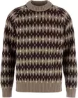 Fjällräven Övik Jacquard Strickpullover, Pullover aus Wolle - Fjällräven Hemden - F12600358SBBO - 1